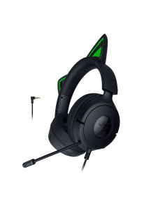 Zestaw Słuchawkowy Razer Gaming Kraken Kitty V3 X Przewodowe Nauszne Mikrofon Czarny