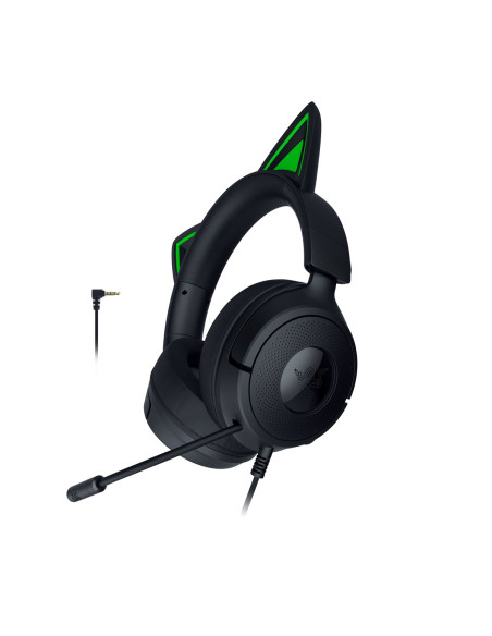 Zestaw Słuchawkowy Razer Gaming Kraken Kitty V3 X Przewodowe Nauszne Mikrofon Czarny