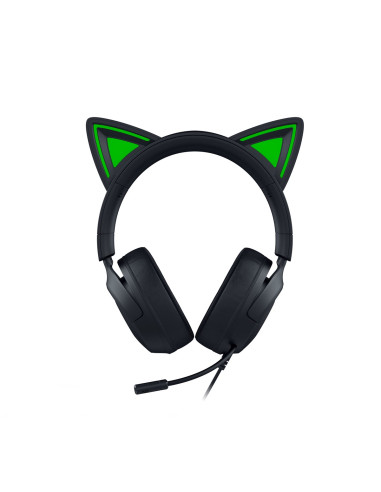 Zestaw Słuchawkowy Razer Gaming Kraken Kitty V3 X Przewodowe Nauszne Mikrofon Czarny