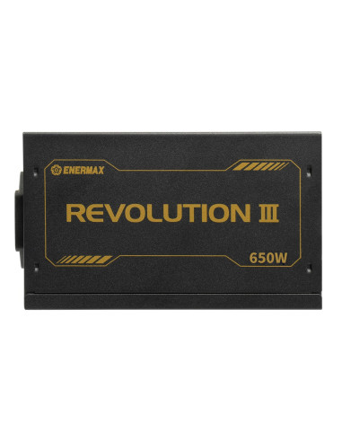 Enermax Zasilacz Pc/Serwerowy 650W Revolution3 80+ Złoty Fullmod (Erv650G-Ahg-Mac)