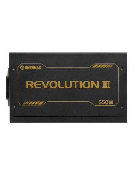 Enermax Zasilacz Pc/Serwerowy 650W Revolution3 80+ Złoty Fullmod (Erv650G-Ahg-Mac)