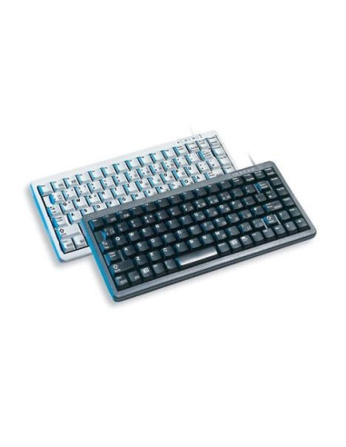 Klawiatura Cherry Tas G84-4100 Przewodowy Ch-Layout Jasnoszary