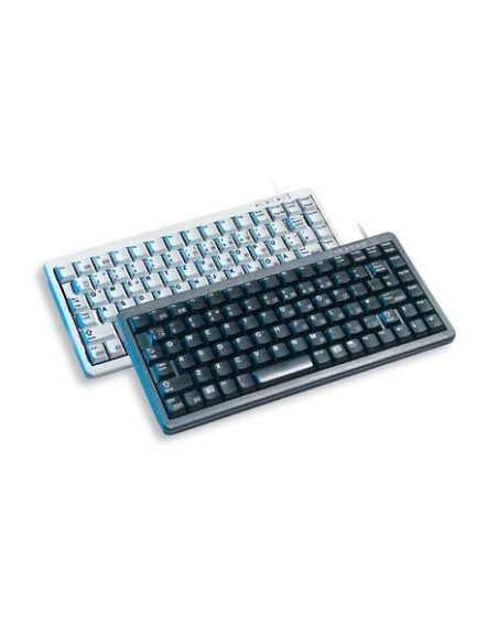 Klawiatura Cherry Tas G84-4100 Przewodowy Ch-Layout Jasnoszary