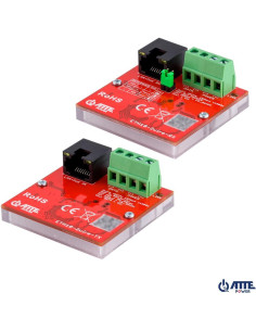 Zestaw Konwerterów Atte Eth10-2Wire-A-Set