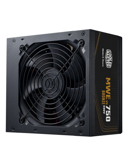 Cooler Master Mwe Bronze 750 V3 230V Moduł Zasilaczy 750 W 24-Pin Atx Atx Czarny