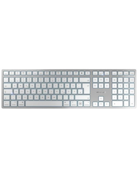 Klawiatura Bezprzewodowa Do Mac Kw 9100 Slim Wireless Silver Germany