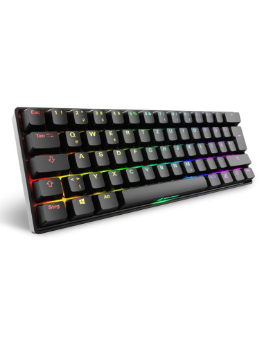 Klawiatura Sharkoon Gaming Keyboard Skiller Sgk50S4 Gen2 Czarno-Żółty Rgb