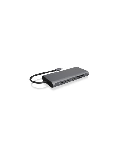 Icy Box Ib-Dk4050-Cpd Przewodowa Usb 3.2 Gen 1 (3.1 Gen 1) Type-C Antracyt