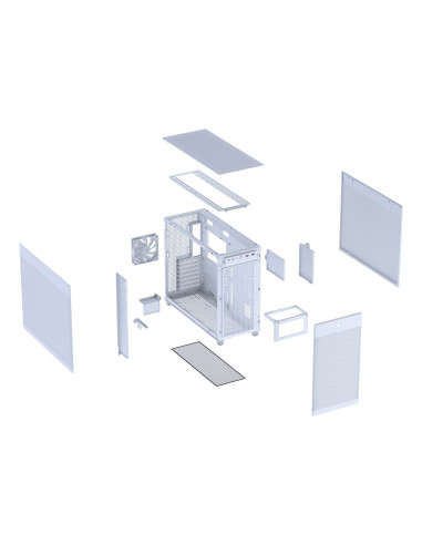 Obudowa Asus Prime Ap303 Mesh White