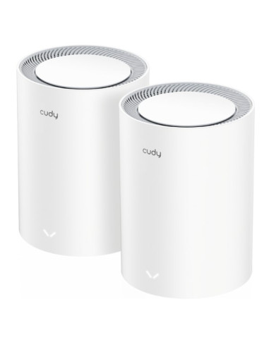 Domowy System Wi-Fi Mesh M3000(2-Pack) Wi-Fi 6 2.4 Ghz, 5 Ghz, 574 Mb/S + 2402 Mb/S Cudy