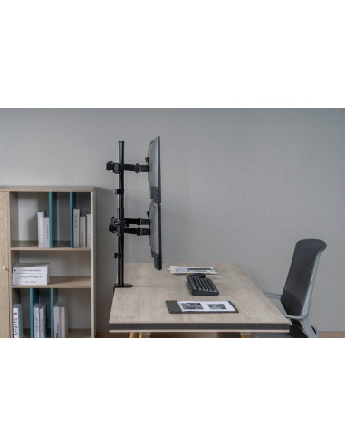Uchwyt Stołowy 17"-32"/4Tft 360° H.verst. 9Kg Black Lite