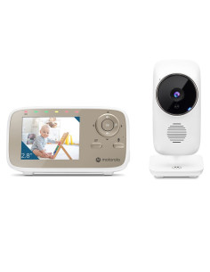 Motorola Vm483 System Monitorowania Niemowląt 300 M Fhss Złoto, Biały 2