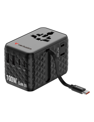 Ładowarka Verbatim Charge ´N´ Travel 100W