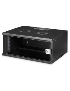 Szafa Sieciowa Wisząca 19" 4U, Soho Pro 240 X 540 X 400 Mm, Drzwi Szyba, Czarny, Niezłożona, 60Kg 2