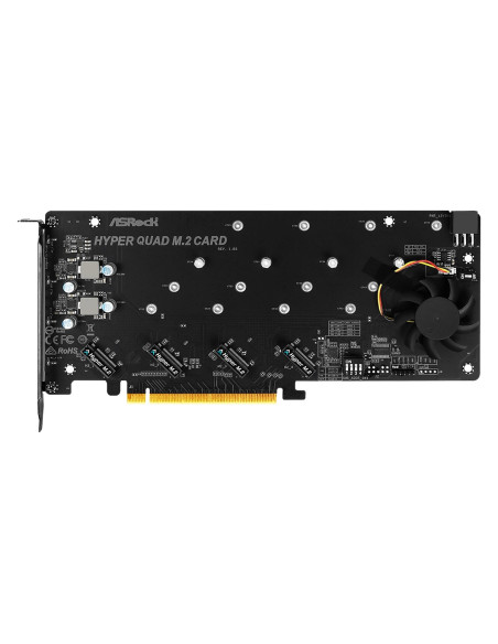 Karta Asrock Hyper Quad M.2 Do 4X M.2 Ssd Retail