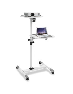 Techly Stolik Do Projektora Wysoki Biały 2