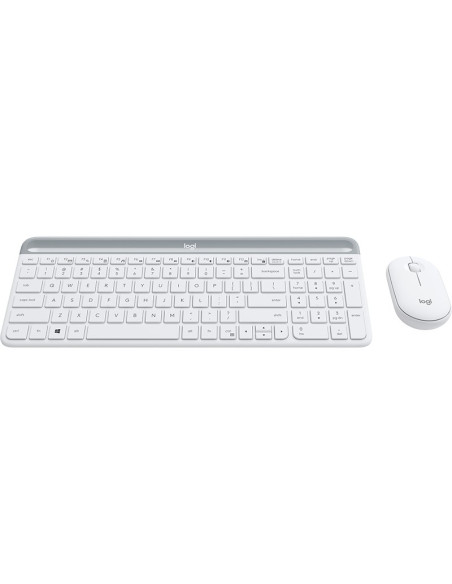 Klawiatura + Mysz Logitech Mk470 Biały