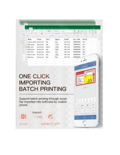 Drukarka Etykiet Niimbot B21 S Biały