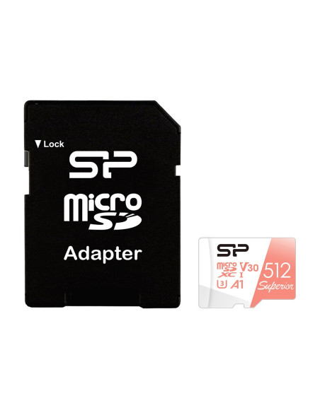 Doskonała Moc Krzemu 512 Gb Karta Microsdxc Pamięć Flash Klasy 10