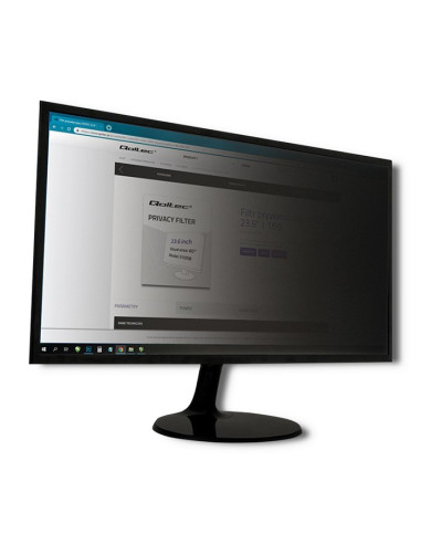 Qoltec 51055 Filtr Prywatyzujący Rodo 21.5" | 16:9