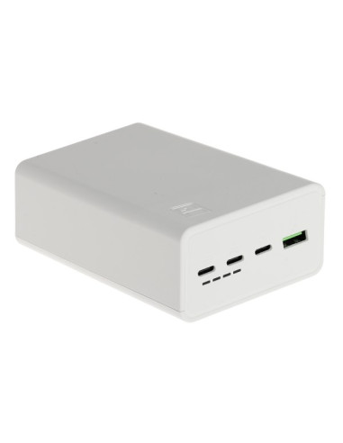 Greencell Powerplay 30 - Biały Powerbank 30 000Mah, 22,5W, 4 Porty