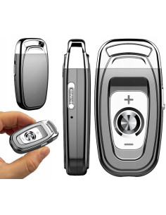 Ukryty Mini Dyktafon Kluczyk Brelok Klips 16Gb Hd