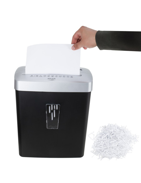 Niszczarka Do Dokumentów Camry Cr 1037S Srebrna