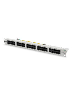 Digitus Panel Krosowy (Patch Panel) Isdn 19" 50X Rj45 (8P4C), Lsa Poziom, Kat.3, Nieekranowany, 1U, Szary