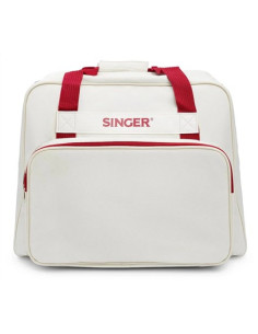 Uniwersalny Futerał Singer, 25010000204 | Kremowy/Czerwony