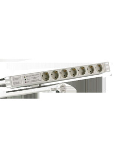 Efb Elektronik Ek631De.3Gr Rozgałęziacz 2 M 7 X Gniazdo Sieciowe Wewnętrzna Jasny Szary