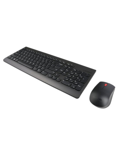 Zestaw Klawiatura + Mysz Lenovo 510 Wireless Combo Keyboard & Mouse Gx30N81776 (Usb 2.0  (Us)  Kolor Czarny  Optyczna  1200 Dpi)
