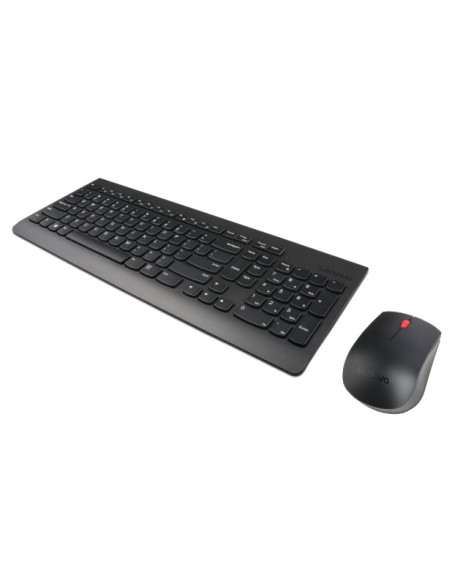 Zestaw Klawiatura + Mysz Lenovo 510 Wireless Combo Keyboard & Mouse Gx30N81776 (Usb 2.0  (Us)  Kolor Czarny  Optyczna  1200 Dpi)