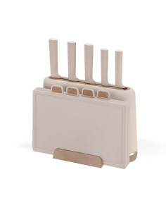 Zestaw Noży + Desek Mr-1412-Beige Maestro