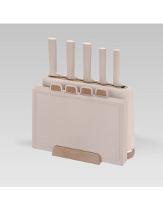 Zestaw Noży + Desek Mr-1412-Beige Maestro 2