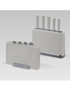 Zestaw Noży I Desek Na Podstawce Mr-1412-Grey Maestro 2