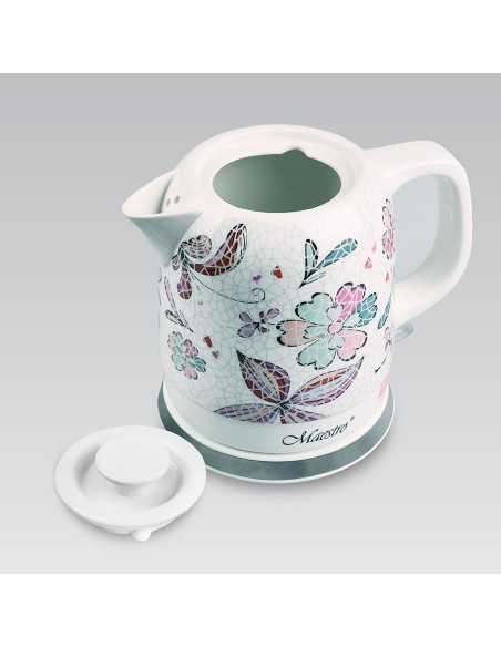 Czajnik Elektryczny Ceramiczny 1,5L 1500W Mr-068-Flowers  Maestro