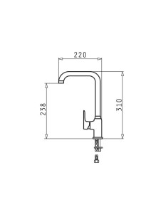 Bateria Kuchenna Pyramis Silvio Duo 090929638 Granit Karbon (Czarna, Stal Niedzewna) 2