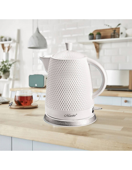 Czajnik Elektryczny Ceramiczny 1,5L 1500W Mr-069-White Maestro
