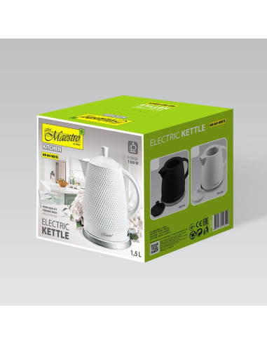 Czajnik Elektryczny Ceramiczny 1,5L 1500W Mr-069-White Maestro