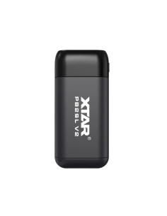 Xtar Ładowarka Z Funkcją Power Bank Do Akumulatorów Cylindrycznych Li-Ion 18650/20700/21700 Czarna - 2 Kanały Pb2Slv2