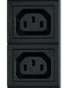 Gembird Listwa Zasilająca Rack (Pdu) 10 Gniazd C13, 1U, 16A, Wtyk C20, 2M 2