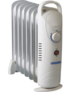 Grzejnik Olejowy Mesko Ms 7804 7 Żeberek (700W  7  Kolor Biały)
