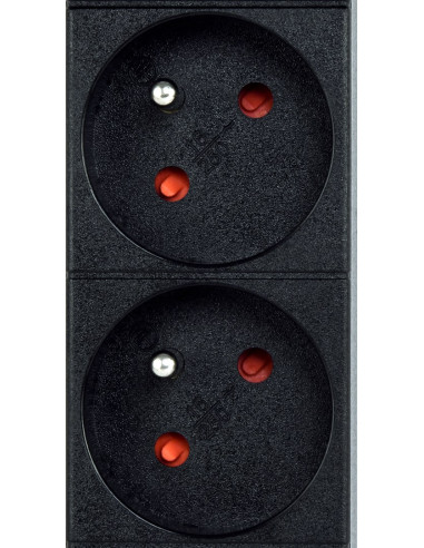 Gembird Listwa Zasilająca Rack (Pdu) 9 Gniazd Fr, 1U, 16A, Wtyk Fr, 2M