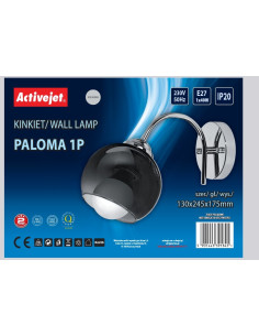 Kinkiet Activejet Aje-Paloma 1P E27 1X40W 2