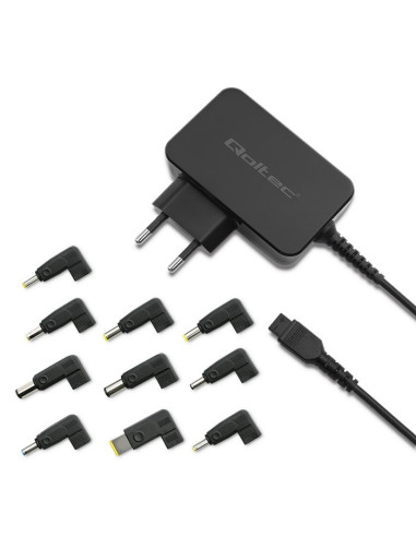 Qoltec Zasilacz Do Laptopa Uniwersalny 65W | +10 Wtyczek