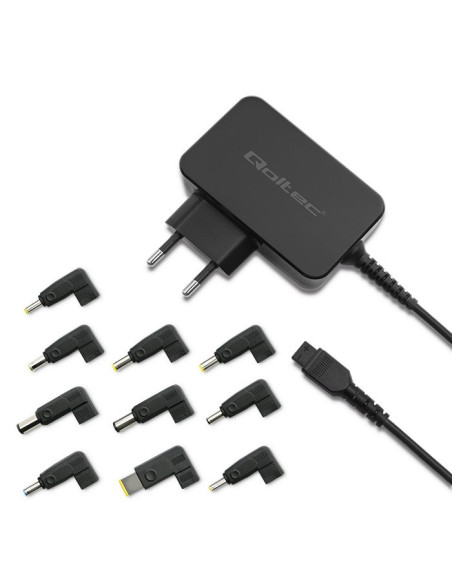 Qoltec Zasilacz Do Laptopa Uniwersalny 65W | +10 Wtyczek