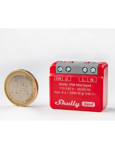 Mini Przekaźnik Wifi Z Pomiarem Energii Shelly 1Pm Mini Gen4 2