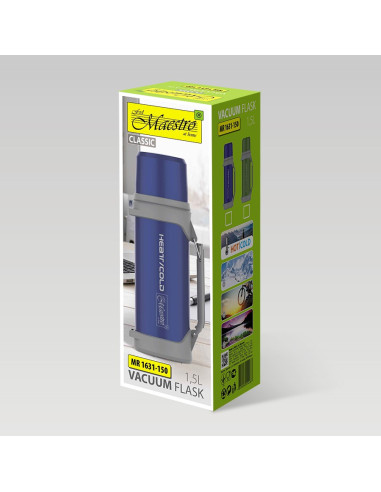 Termos 1,5L Maestro Mr-1631-150-Blue