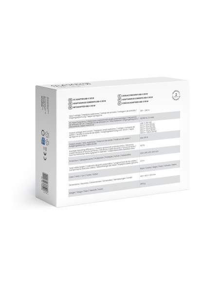 Savio Zasilacz Sieciowy Usb-C 65W Za-01