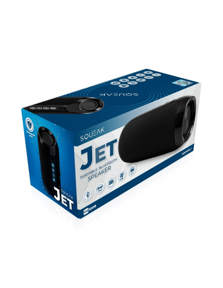 Squeak Głośnik Jet Bluetooth 5.3, 14W, Radio Fm, Microsd, Aux, Usb, Usb-C Sq1008